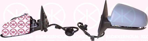 Klokkerholm 00311043 - Наружное зеркало www.autospares.lv