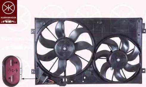 Klokkerholm 0026307548 - Ventilators, Motora dzesēšanas sistēma www.autospares.lv