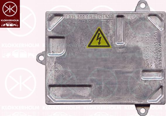 Klokkerholm 00280075A1 - Предвключенный прибор, газоразрядная лампа www.autospares.lv