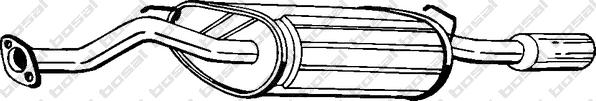 Klokkerholm 115-323 - Izplūdes gāzu trokšņa slāpētājs (pēdējais) www.autospares.lv