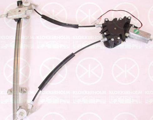 Klokkerholm 11061101 - Stikla pacelšanas mehānisms www.autospares.lv