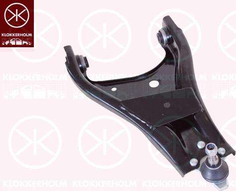 Klokkerholm 1307362 - Neatkarīgās balstiekārtas svira, Riteņa piekare www.autospares.lv