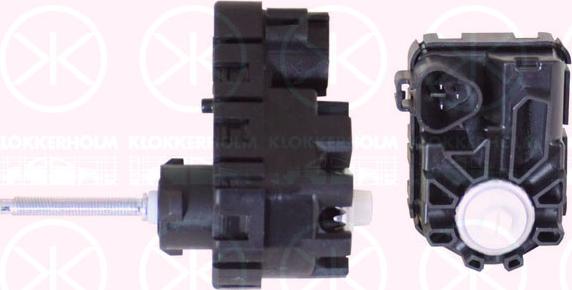 Klokkerholm 81610060 - Regulējošais elements, Lukturu augstuma regulēšana www.autospares.lv