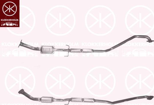 Klokkerholm 81618600 - Katalizators www.autospares.lv