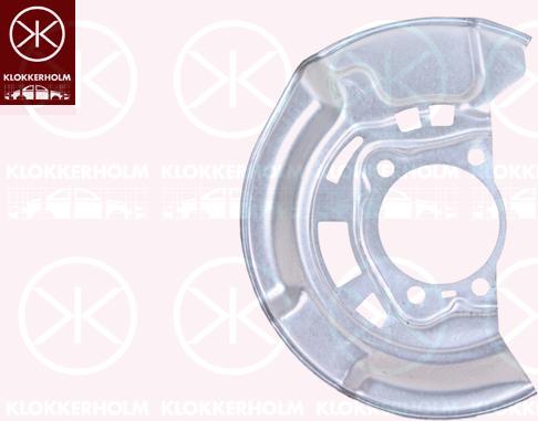 Klokkerholm 8183378 - Dubļu sargs, Bremžu disks www.autospares.lv