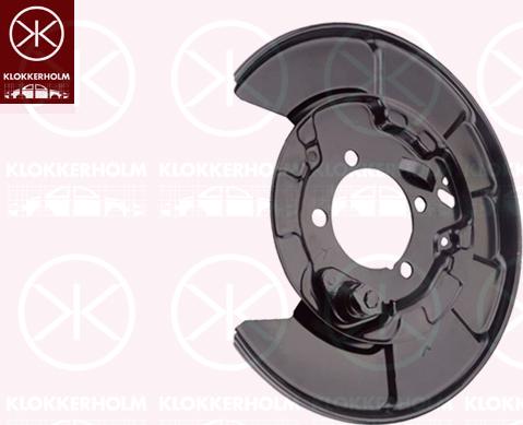 Klokkerholm 8179875 - Dubļu sargs, Bremžu disks www.autospares.lv