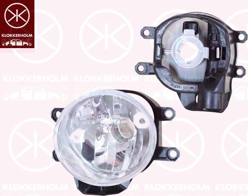 Klokkerholm 81770281 - Miglas lukturis www.autospares.lv