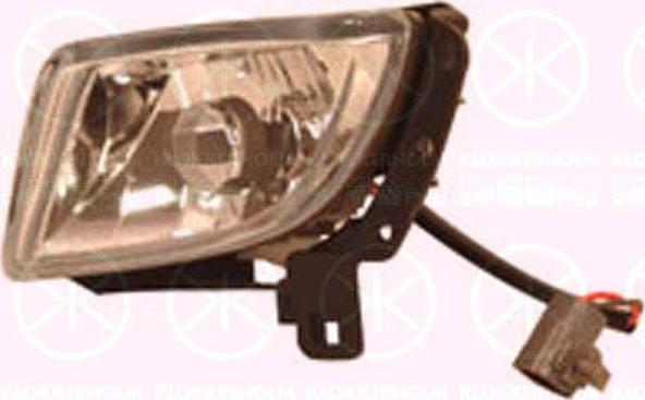 Klokkerholm 34500283 - Miglas lukturis www.autospares.lv