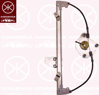 Klokkerholm 34771901 - Stikla pacelšanas mehānisms www.autospares.lv