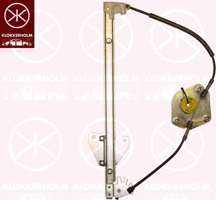 Klokkerholm 34771802 - Stikla pacelšanas mehānisms www.autospares.lv