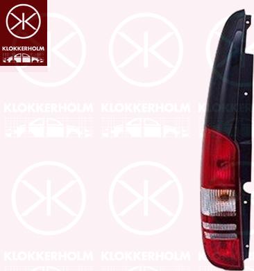 Klokkerholm 35420705A1 - Aizmugurējais lukturis www.autospares.lv