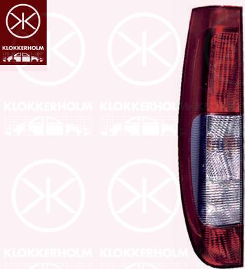 Klokkerholm 35420703 - Aizmugurējais lukturis www.autospares.lv