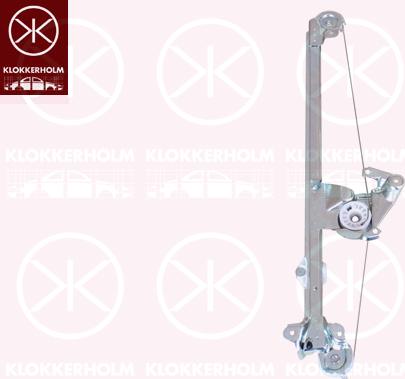 Klokkerholm 35271901 - Stikla pacelšanas mehānisms www.autospares.lv