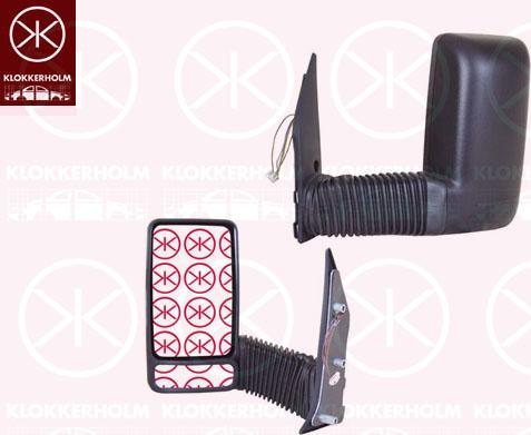 Klokkerholm 30801045A1 - Ārējais atpakaļskata spogulis www.autospares.lv