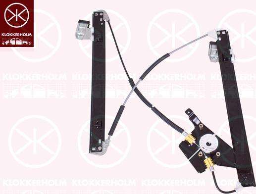 Klokkerholm 25551803 - Stikla pacelšanas mehānisms www.autospares.lv