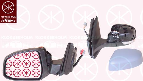 Klokkerholm 25561034 - Ārējais atpakaļskata spogulis www.autospares.lv