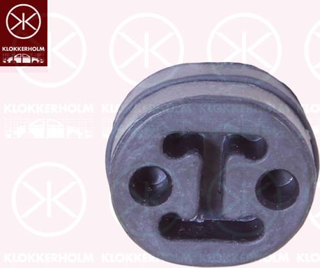 Klokkerholm 255-132 - Kronšteins, Izplūdes gāzu sistēma www.autospares.lv