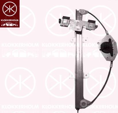 Klokkerholm 25641804 - Stikla pacelšanas mehānisms www.autospares.lv