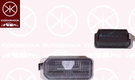 Klokkerholm 25830850 - Numurzīmes apgaismojuma lukturis autospares.lv