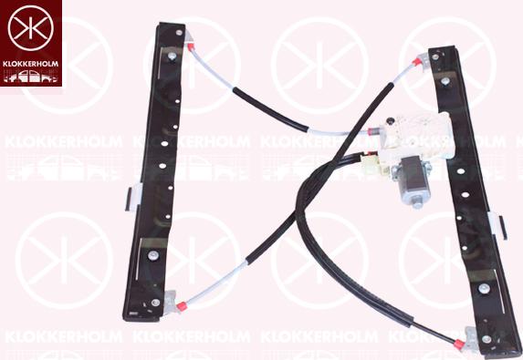 Klokkerholm 25831806 - Stikla pacelšanas mehānisms www.autospares.lv