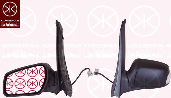 Klokkerholm 25341041 - Ārējais atpakaļskata spogulis www.autospares.lv