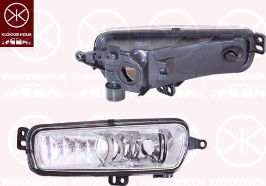 Klokkerholm 25360283 - Противотуманная фара www.autospares.lv