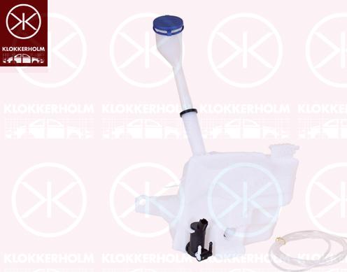 Klokkerholm 25363220 - Ūdens rezervuārs, Stiklu tīrīšanas sistēma www.autospares.lv