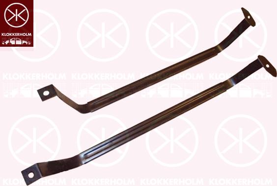 Klokkerholm 2533897 - Удерживающая лента, топливный бак www.autospares.lv