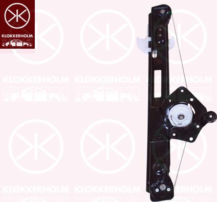 Klokkerholm 25321904 - Stikla pacelšanas mehānisms www.autospares.lv