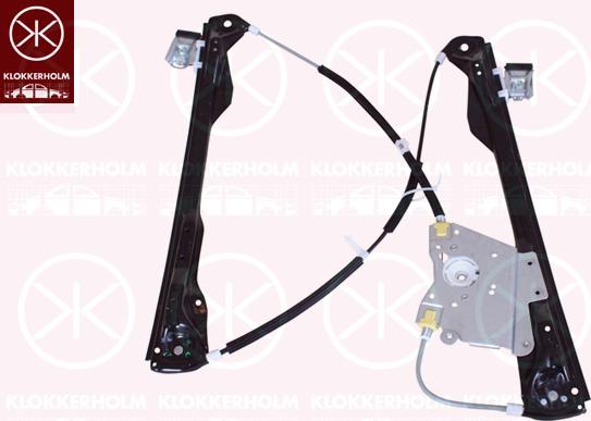 Klokkerholm 25321804 - Stikla pacelšanas mehānisms www.autospares.lv