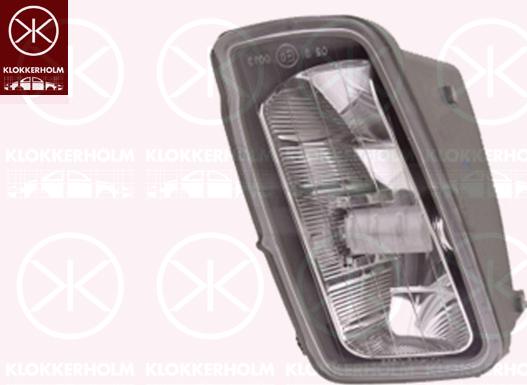 Klokkerholm 25210281 - Miglas lukturis www.autospares.lv