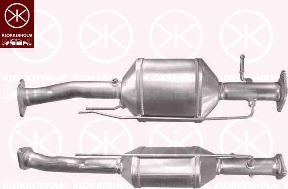 Klokkerholm 25788600 - Nosēdumu / Daļiņu filtrs, Izplūdes gāzu sistēma www.autospares.lv