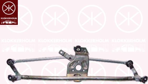 Klokkerholm 20423280 - Stiklu tīrītāja sviru un stiepņu sistēma www.autospares.lv