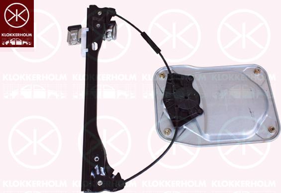 Klokkerholm 75301802 - Stikla pacelšanas mehānisms www.autospares.lv