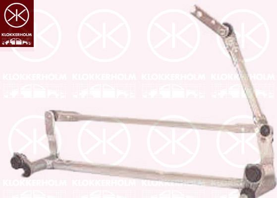 Klokkerholm 75213280 - Stiklu tīrītāja sviru un stiepņu sistēma www.autospares.lv