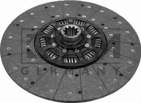 KM Germany 069 0018 - Sajūga disks www.autospares.lv