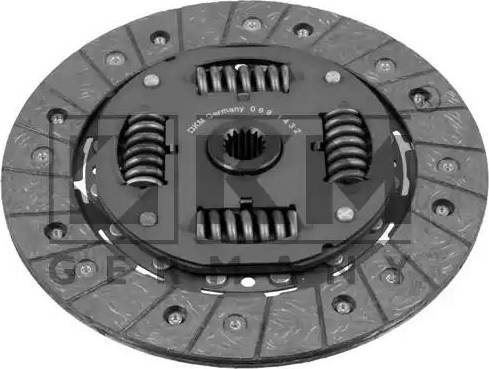 KM Germany 069 1432 - Clutch Disc www.autospares.lv