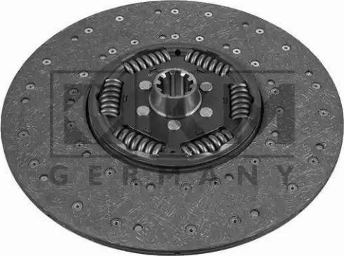 KM Germany 069 1591 - Sajūga disks www.autospares.lv