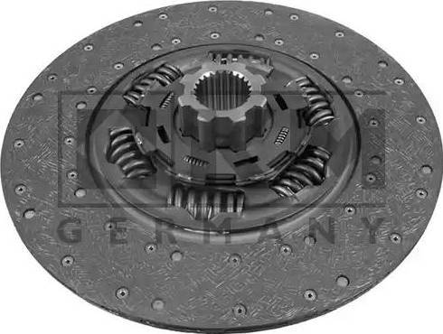 KM Germany 069 1504 - Sajūga disks www.autospares.lv