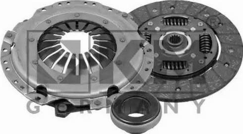 KM Germany 069 1112 - Комплект сцепления www.autospares.lv