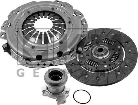 KM Germany 069 2373 - Комплект сцепления www.autospares.lv