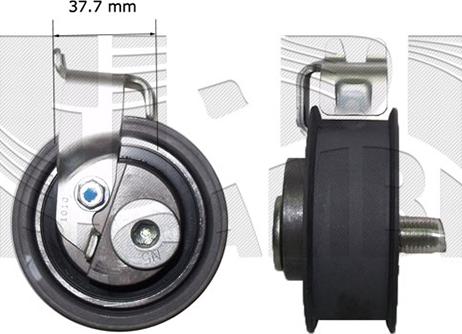 KM International FI5240 - Spriegotājrullītis, Gāzu sadales mehānisma piedziņas siksna autospares.lv