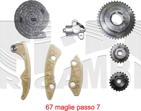 KM International KCD054 - Timing Chain Kit www.autospares.lv