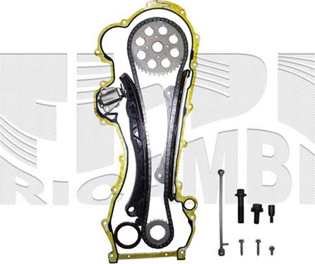 KM International KCD001 - Комплект цепи привода распредвала www.autospares.lv