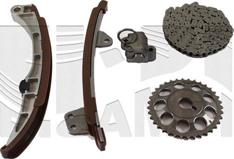 KM International KCD025 - Sadales vārpstas piedziņas ķēdes komplekts www.autospares.lv