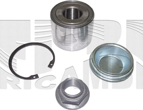 KRAFT AUTOMOTIVE 4105680 - Подшипник ступицы колеса, комплект www.autospares.lv