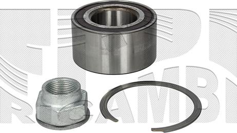 KM International RK10430 - Подшипник ступицы колеса, комплект www.autospares.lv