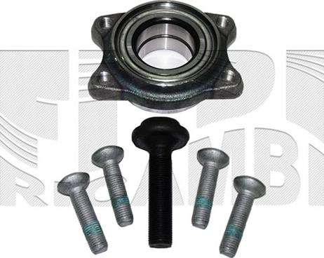 KM International RK1043 - Подшипник ступицы колеса, комплект www.autospares.lv