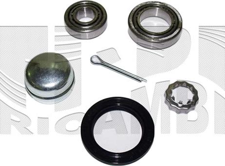 KM International RK1023 - Подшипник ступицы колеса, комплект www.autospares.lv