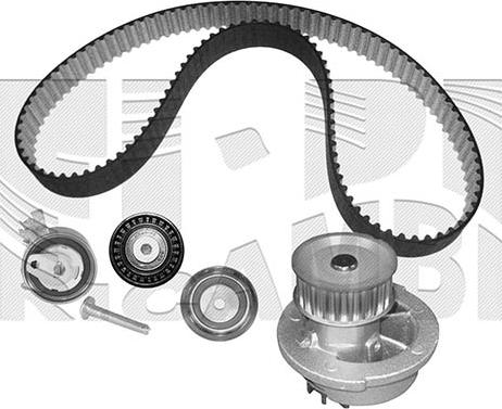 KM International WKFI145 - Water Pump & Timing Belt Set www.autospares.lv